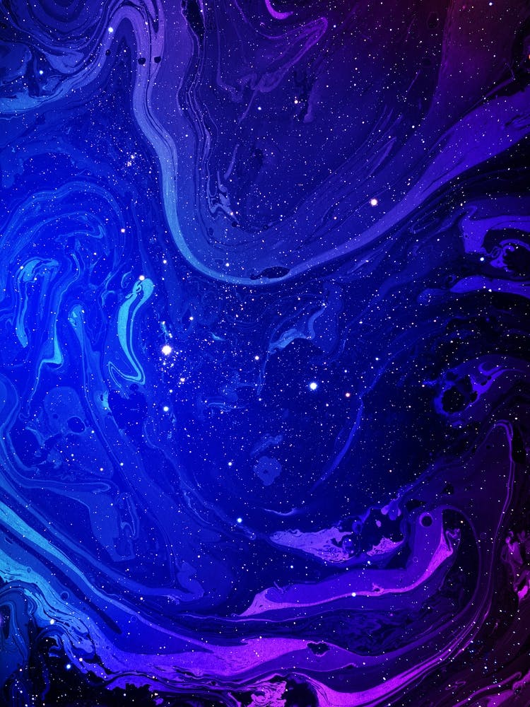 Abstract Space Background - Marble Space #2