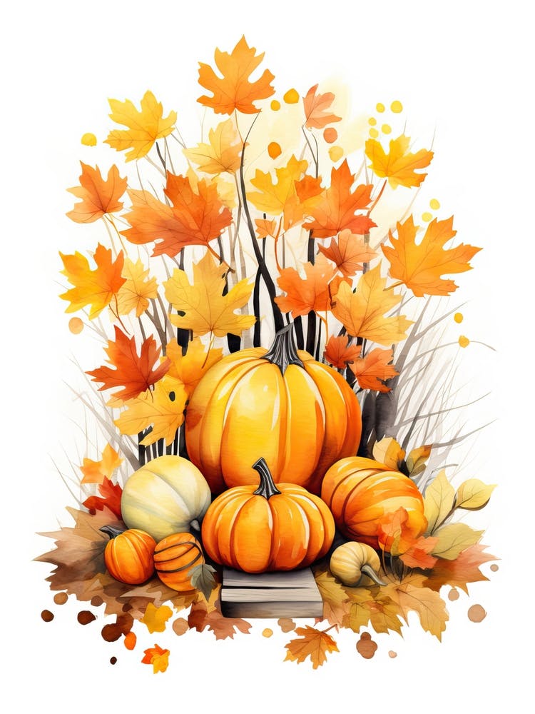 Cute Autumn Fall Scene 49