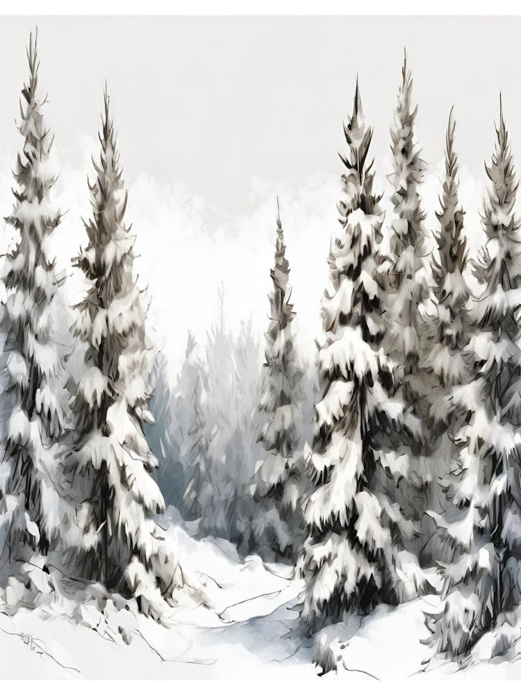 Snowy Forest 1