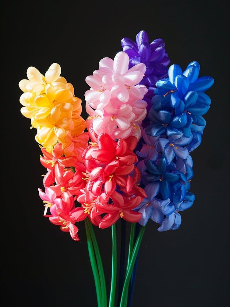 Bright Inflatable Flowers Hyacinth 2