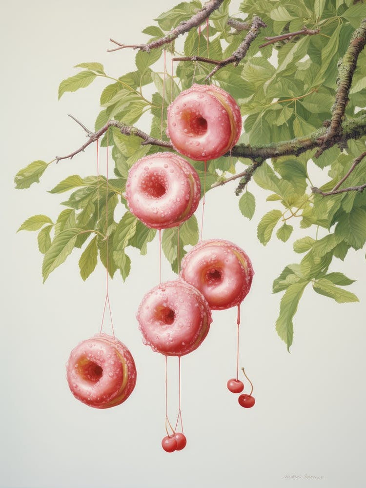 Cherry Donuts