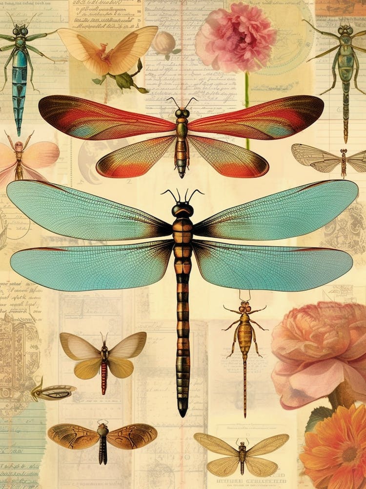 Dragonfly Vintage Species 1