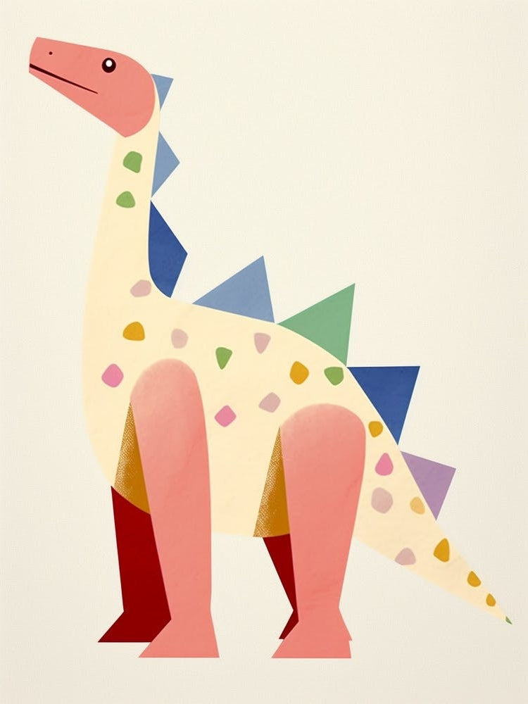 Nursery Dinosaur Art Einiosaurus