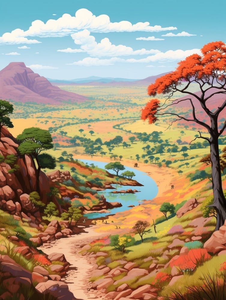 Pilanesberg National Park Cartoon 2