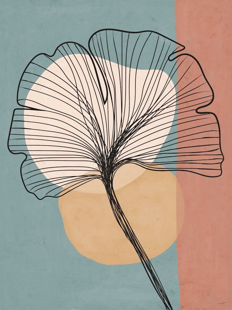 Flower and Abstract Shapes