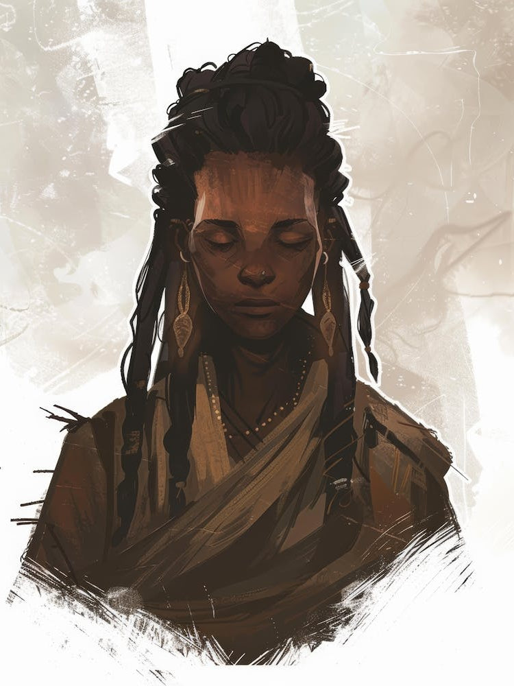 Woman With Dreadlocks 1