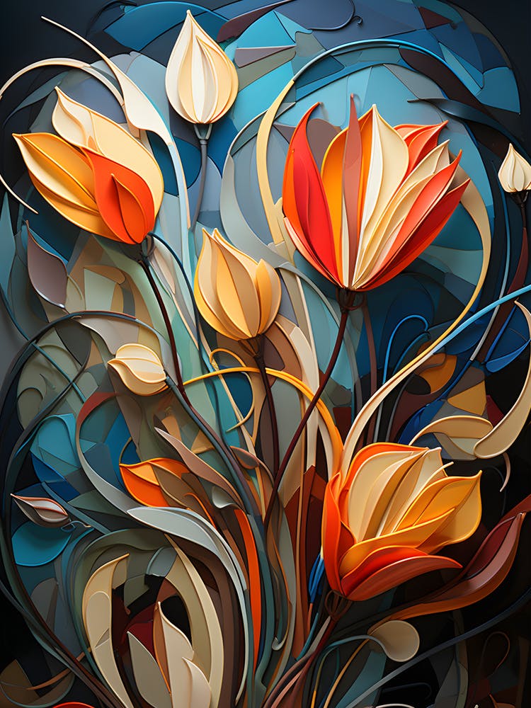 Abstract Flowers