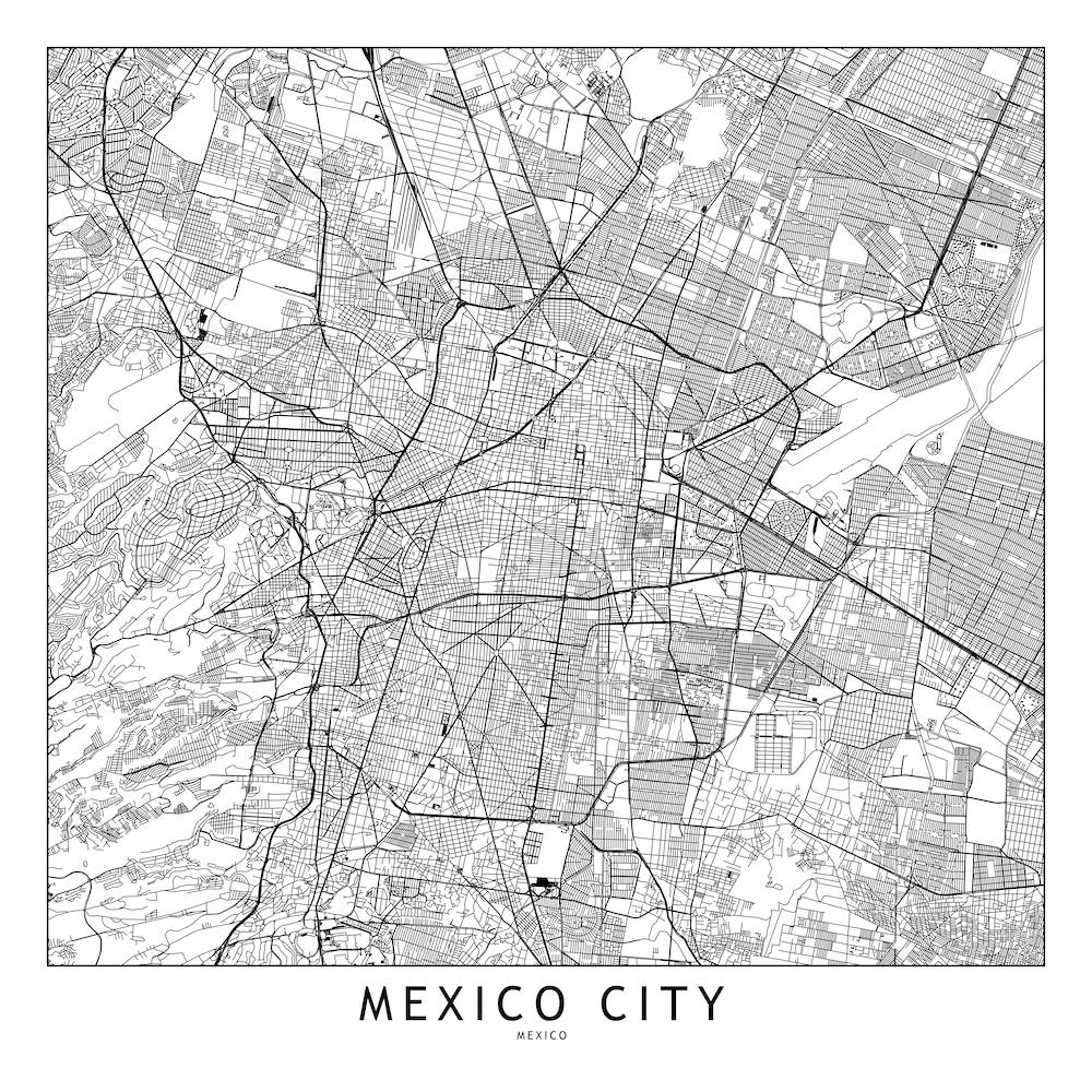 Mexico City Map