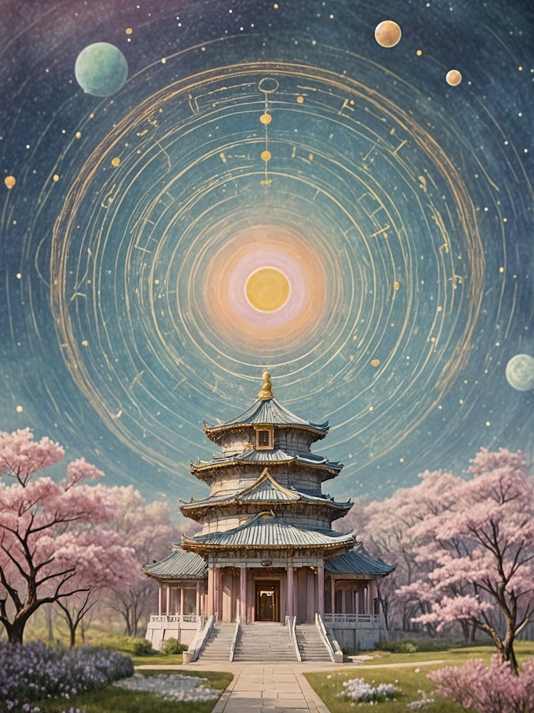 Cosmic Pagoda no2