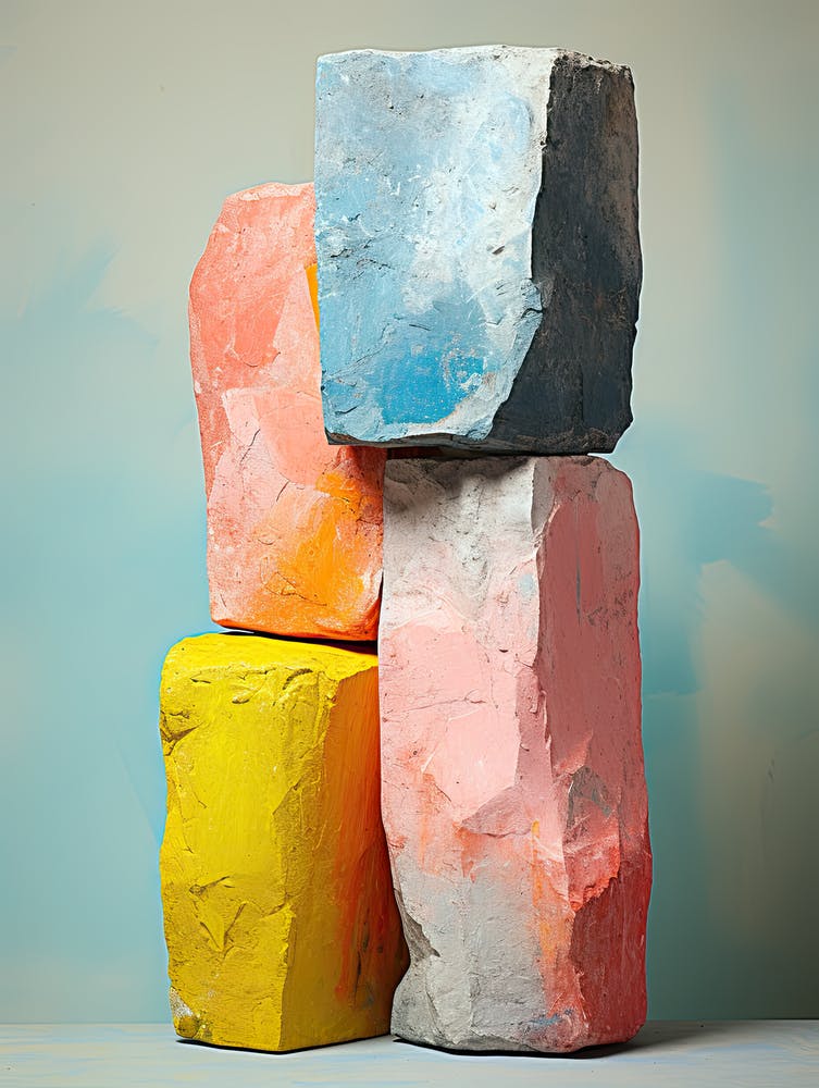 Stacked Blocks, Stones Art 4