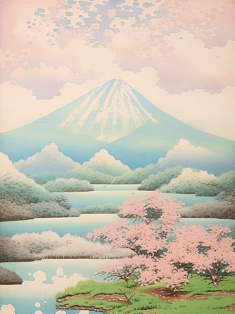 Mount Hakusan In Ishikawa Gifu Fukui, Japanese Landscape 3