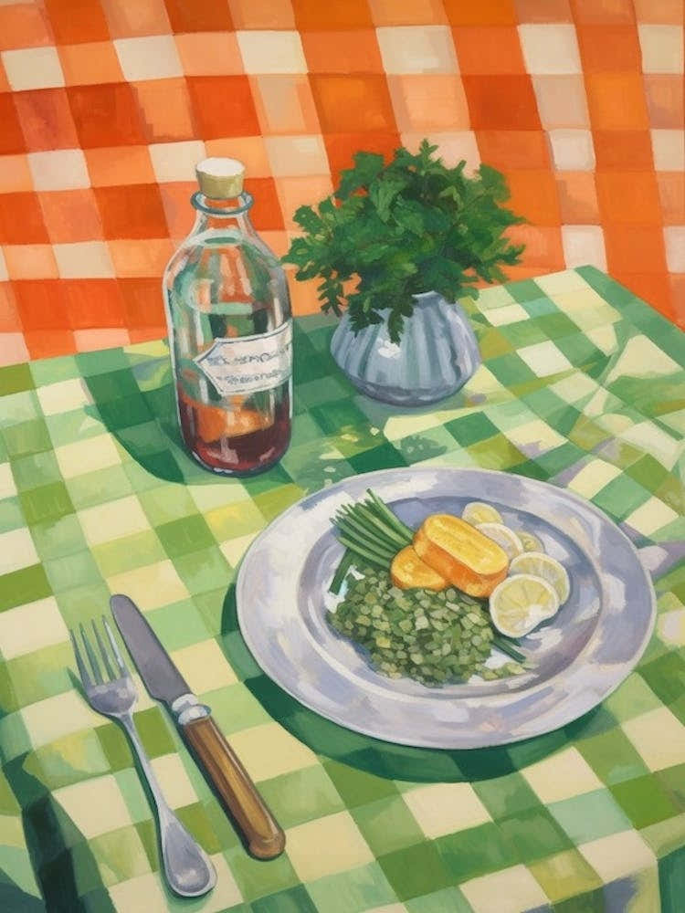 Pesto Still Life Painting