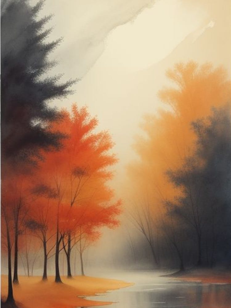 Autumn Forest Canvas Print