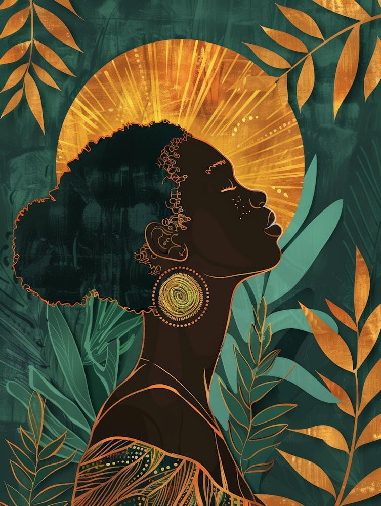 Portrait Of African Woman 24