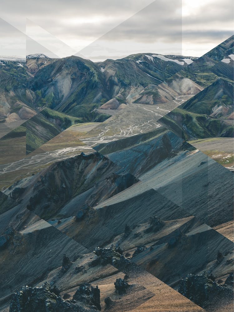 Mania Landscapes Scattered 3 Landmannalaugar