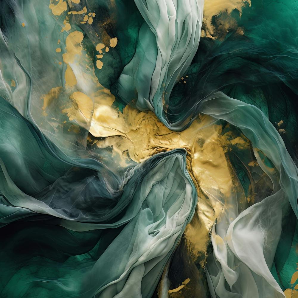Emerald Gold Flow 12