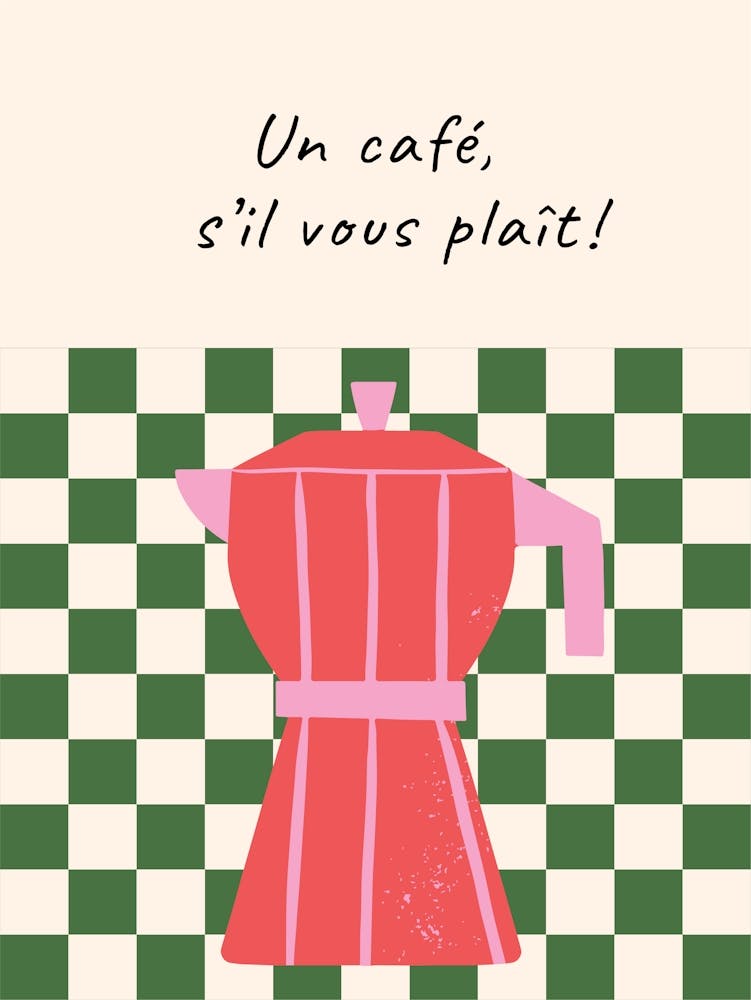 Un Cafe S'Il Vous Plait Green
