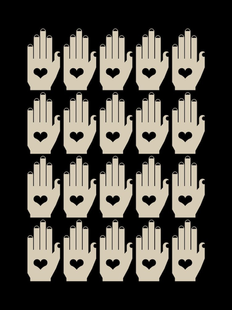 Hands Black 1