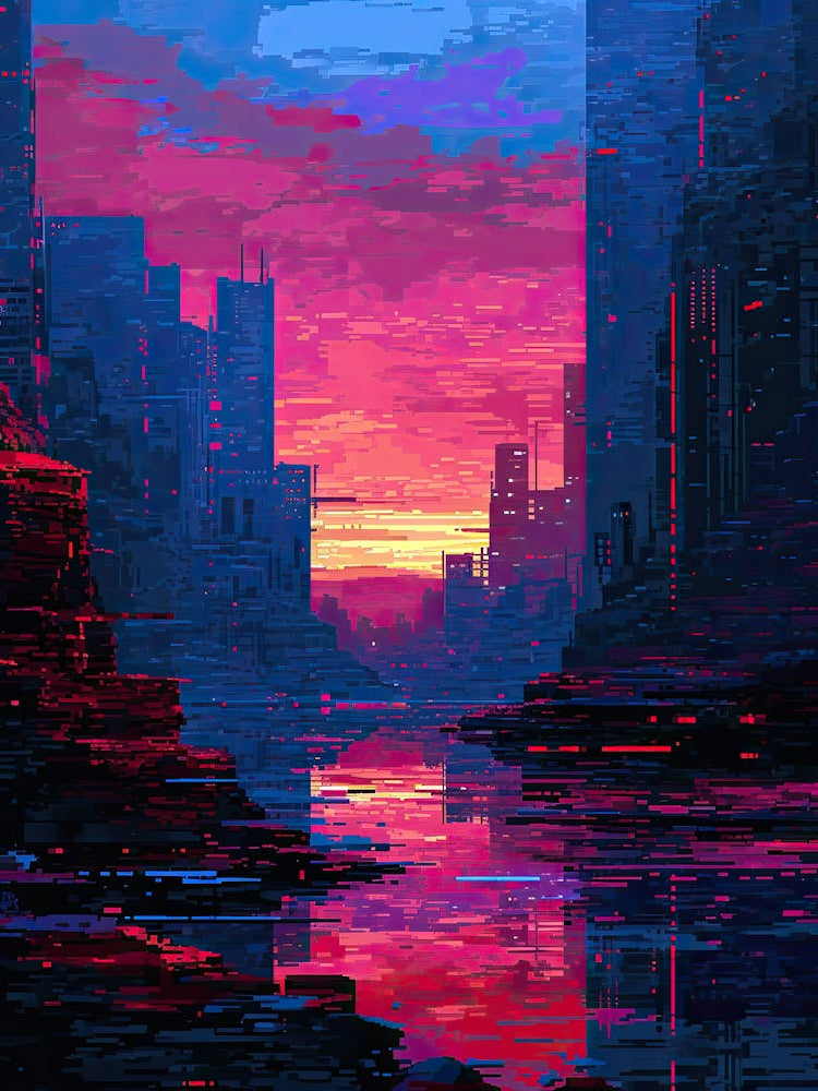 Bitmapped Blossoms | Pixel Art Series