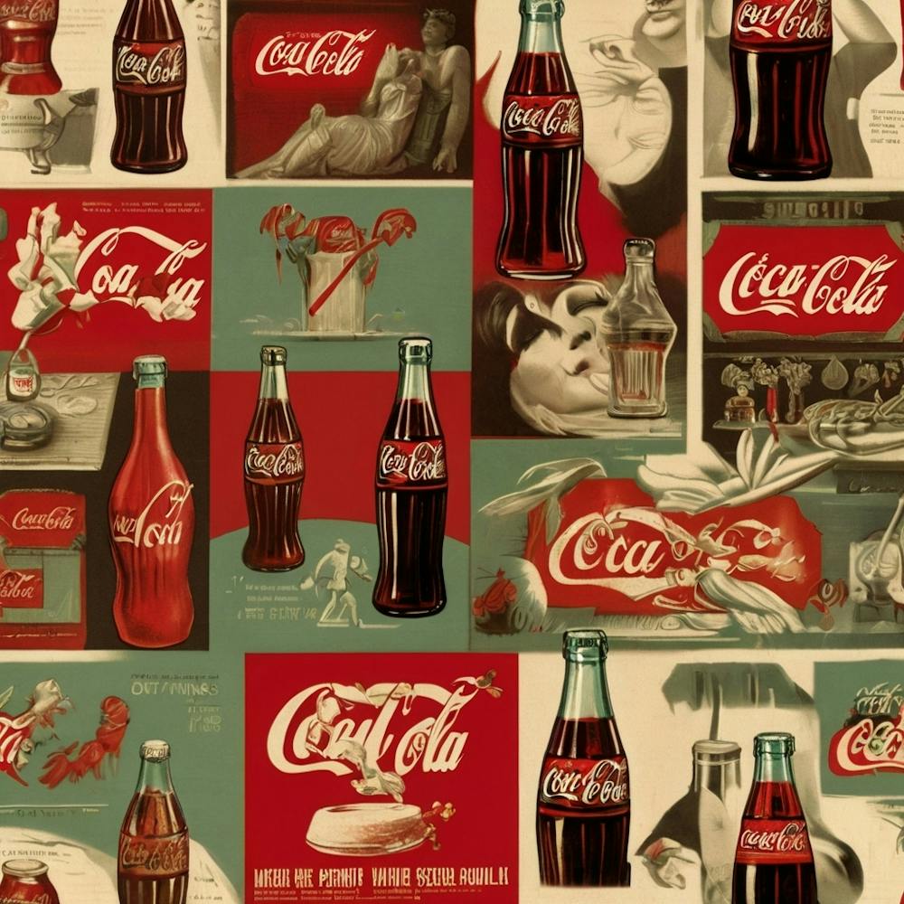 Default Default Vintage And Retro Coca Cola Advertising Aestet 0
