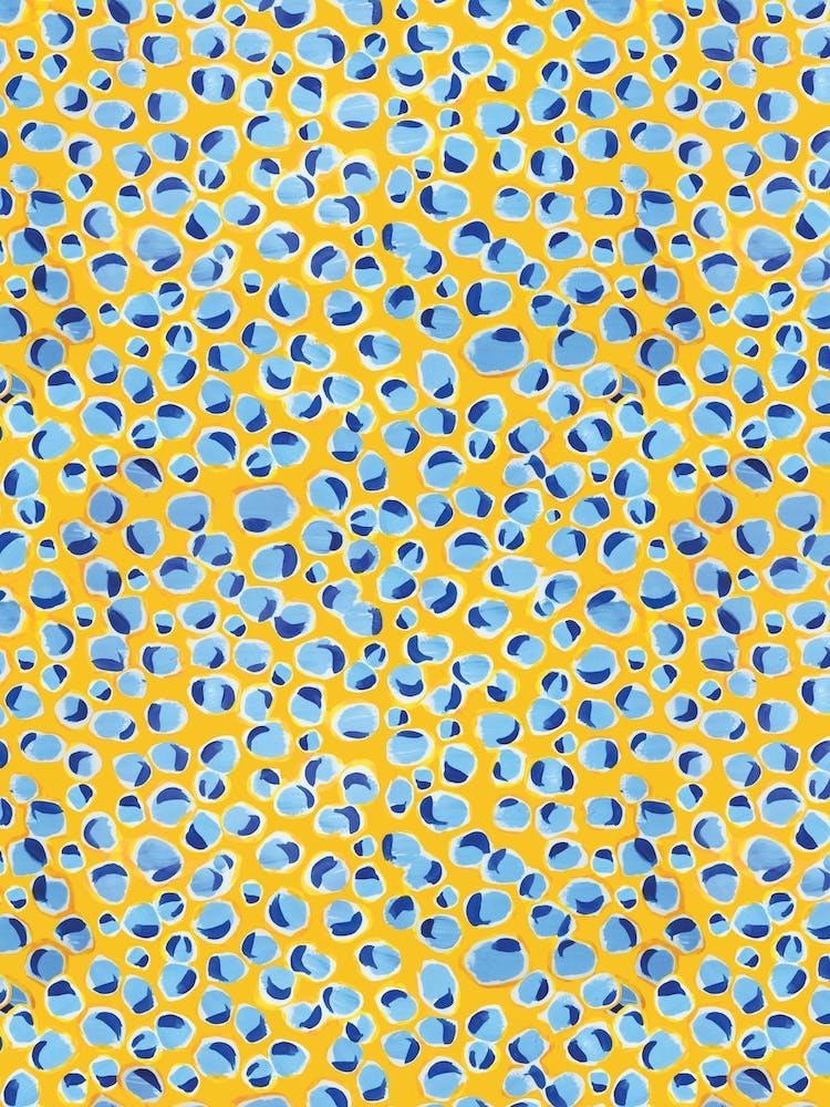 Impression à pois picturale