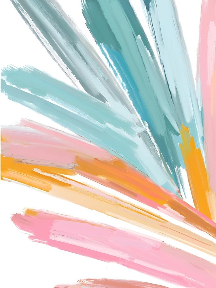 Abstract Brushstrokes