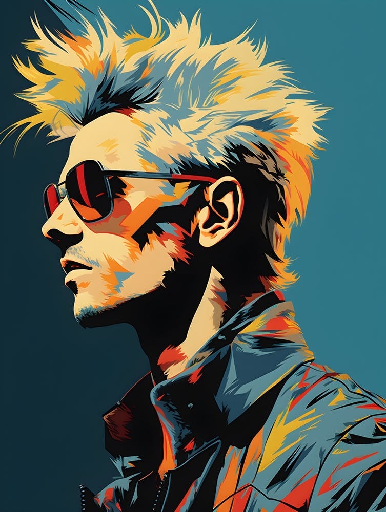80s Rockstar Pop Art 1
