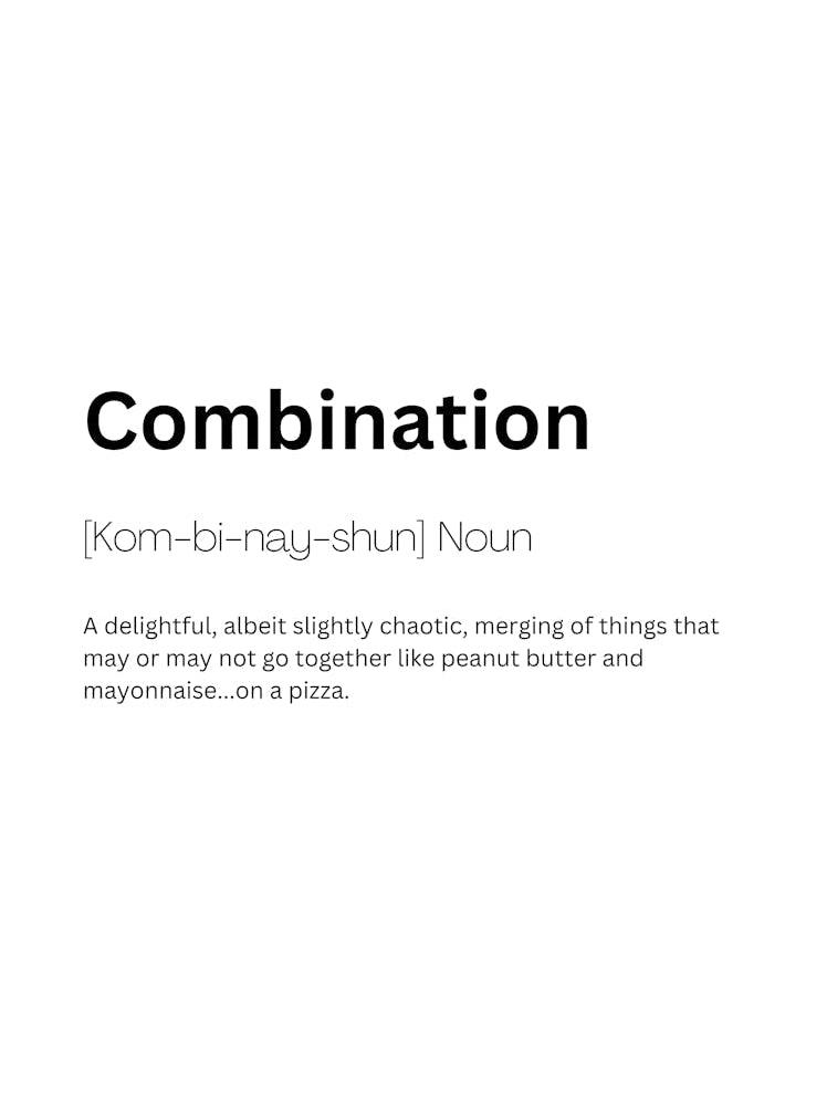 Combination Definition Meaning 1