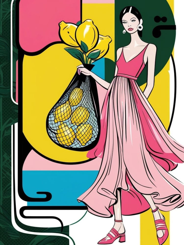 Woman In A Dress 6