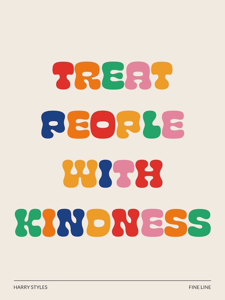 Harry Styles Treat People With Kindness Lyrics 2