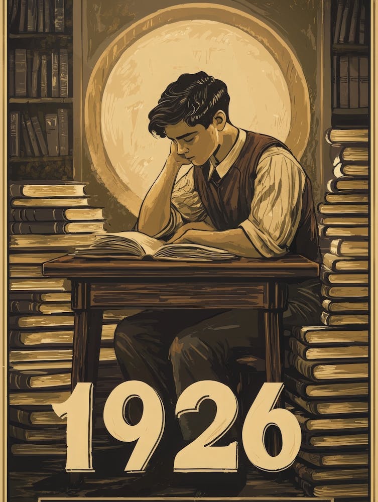 Aihrgdesign A Vintage Education Poster Marking The First Sat