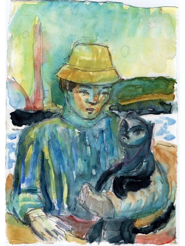 Bucket Hat Cat