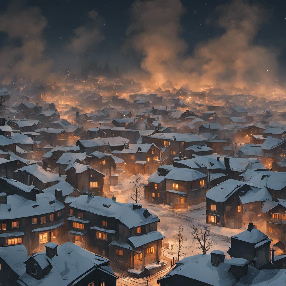 winter and silence