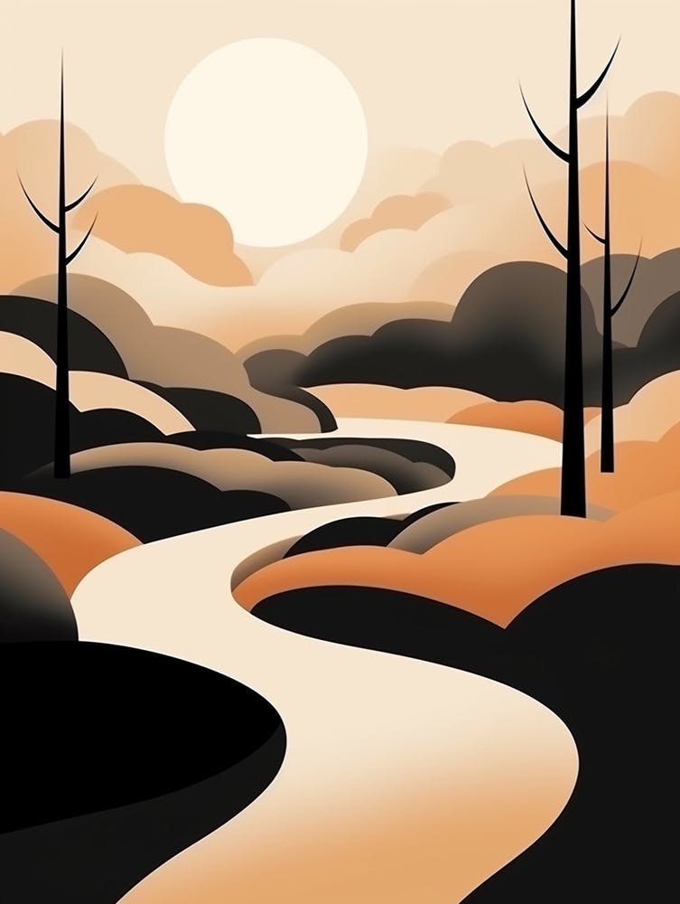 Paysage minimaliste 8