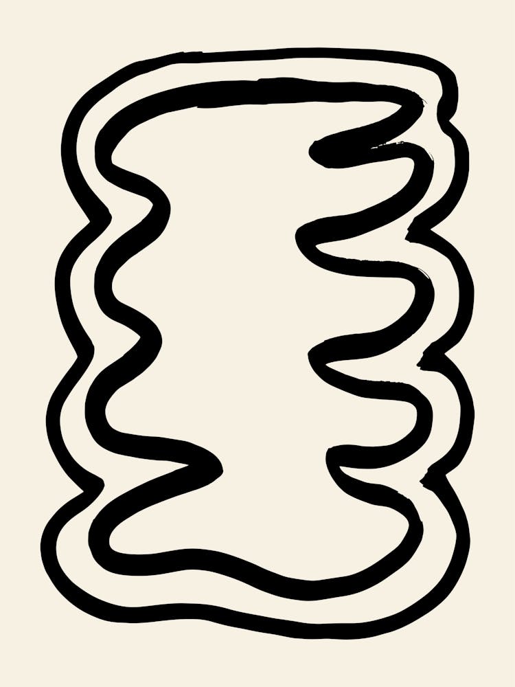 Abstract Beige Art Poster_1981637