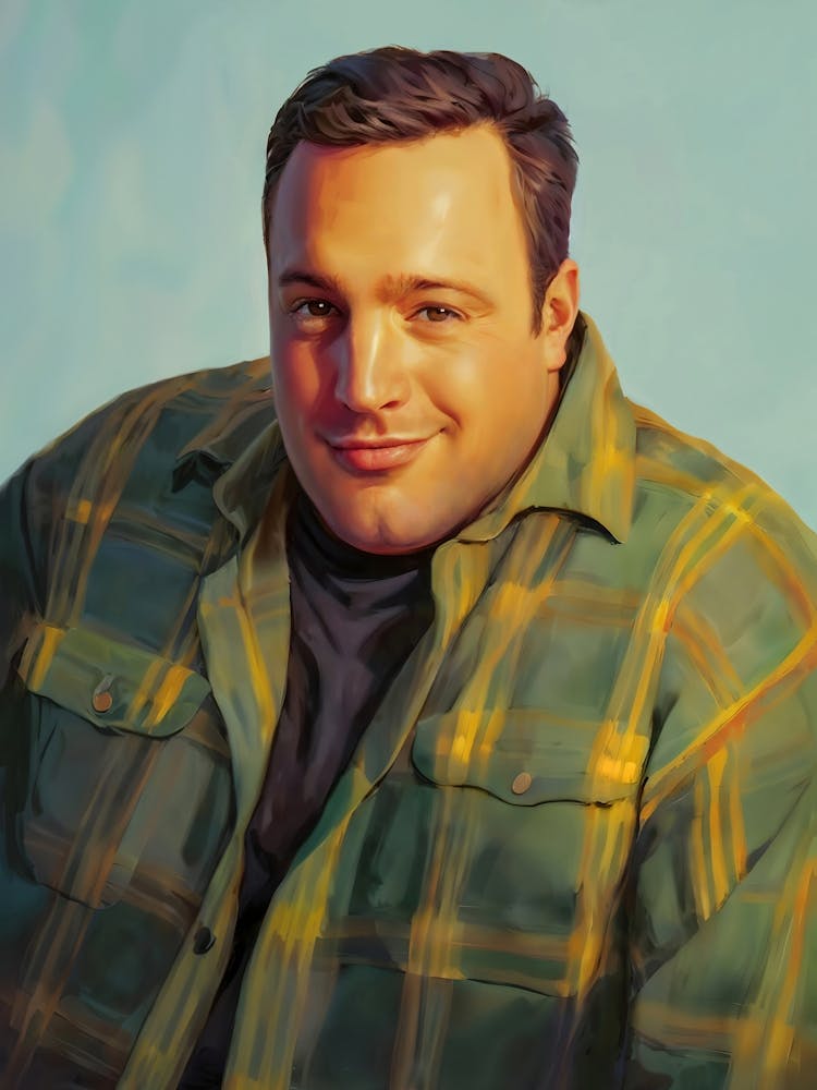 Kevin James King of Queens Doug Heffernan Meme Art