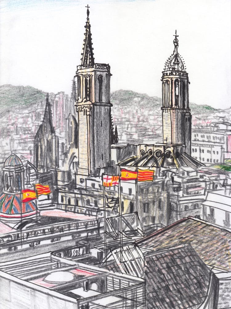 Town Hall and Cathedral