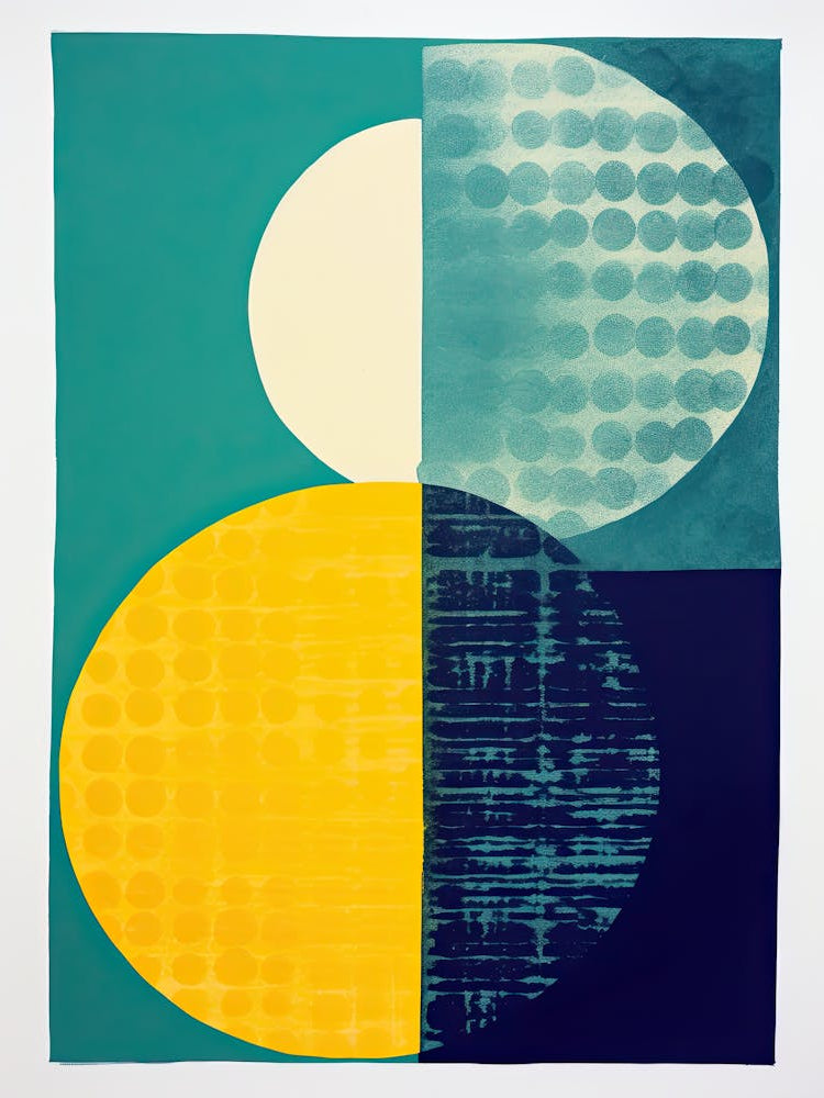 The Singing Current Resonant Abstract Art