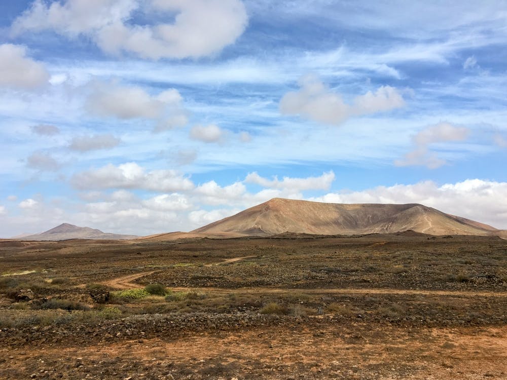 The Natural Park-La Caldereta Volcanoes , Lanzarote Canary Islands (Spain Series)