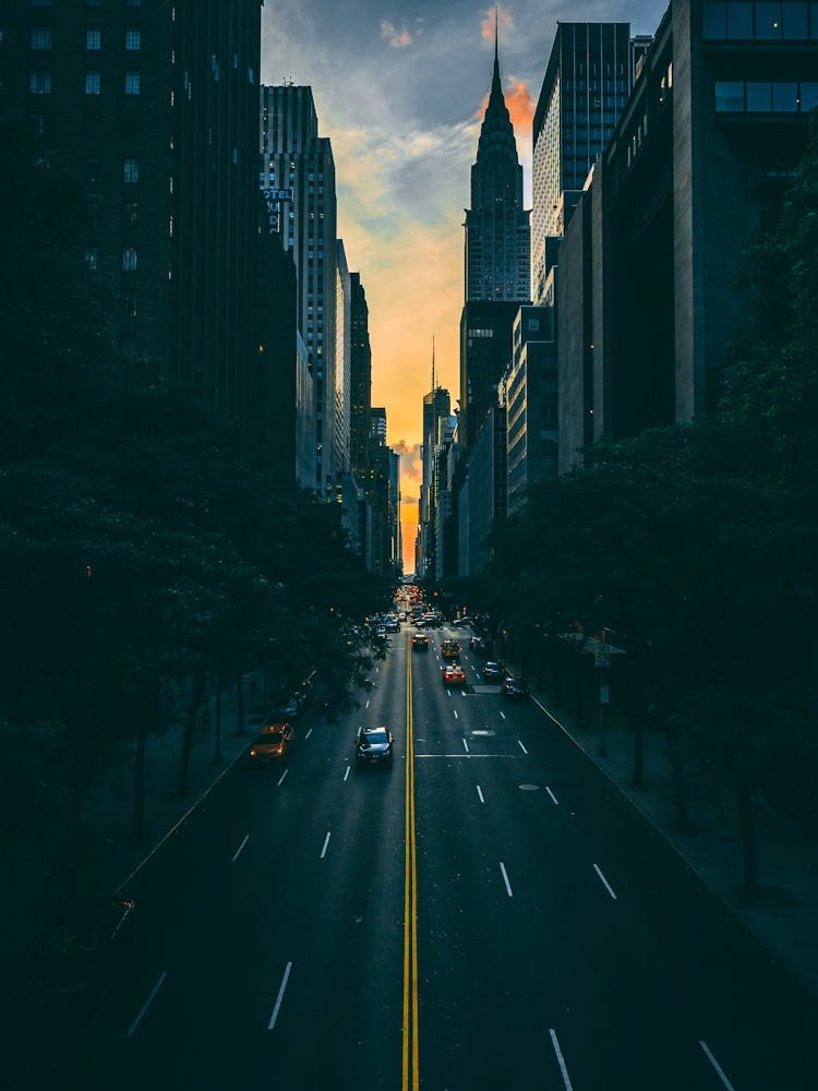 Sunset City Symmetry