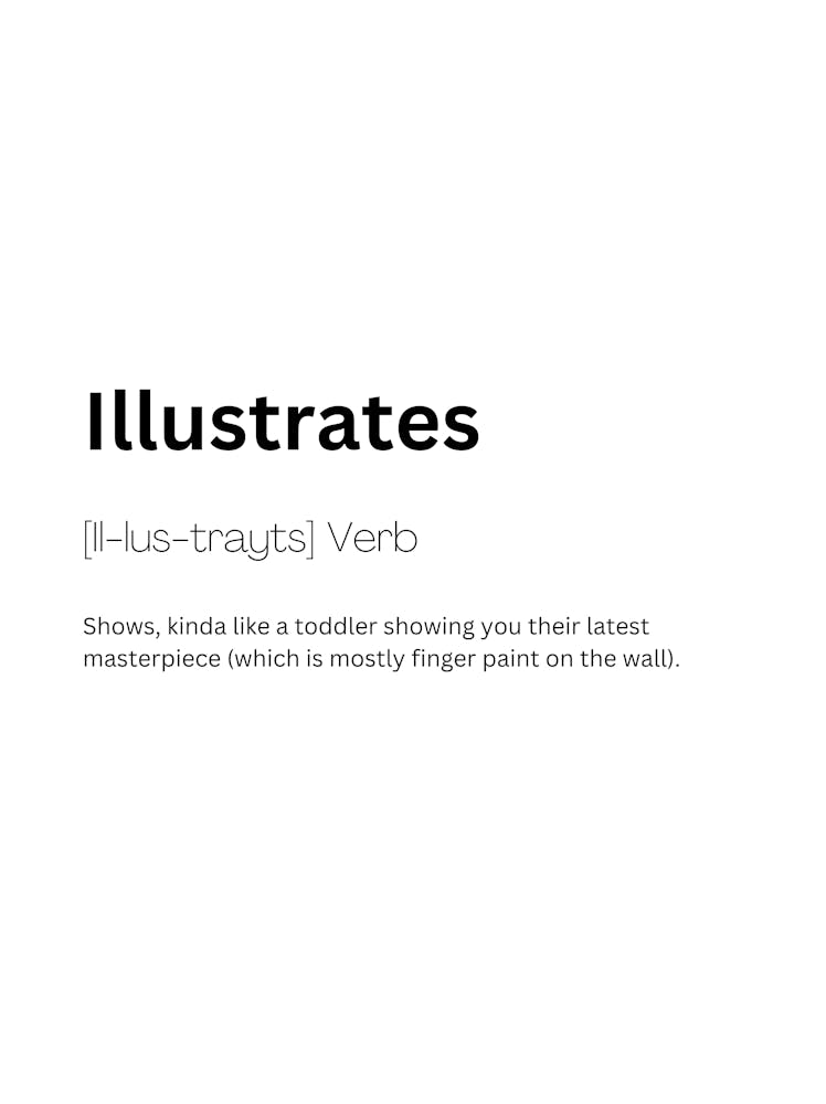 Illustriert Definition Bedeutung