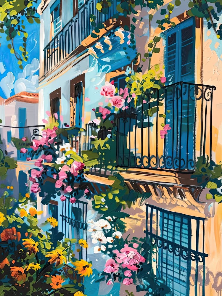 Balcony Painting In Valencia 4
