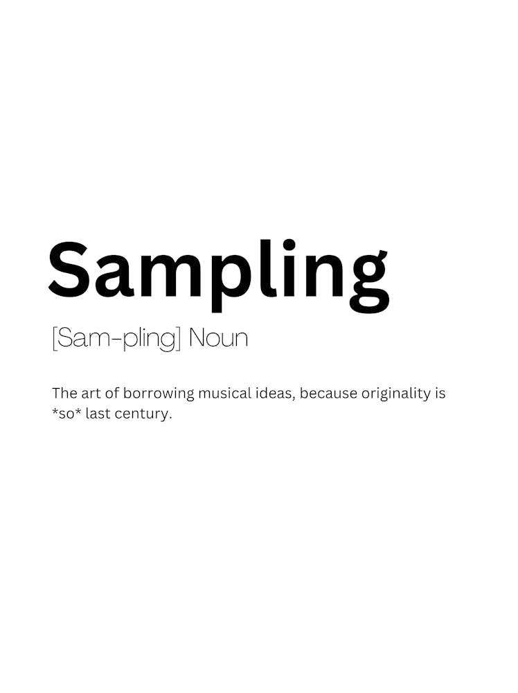 Sampling Definition Meaning