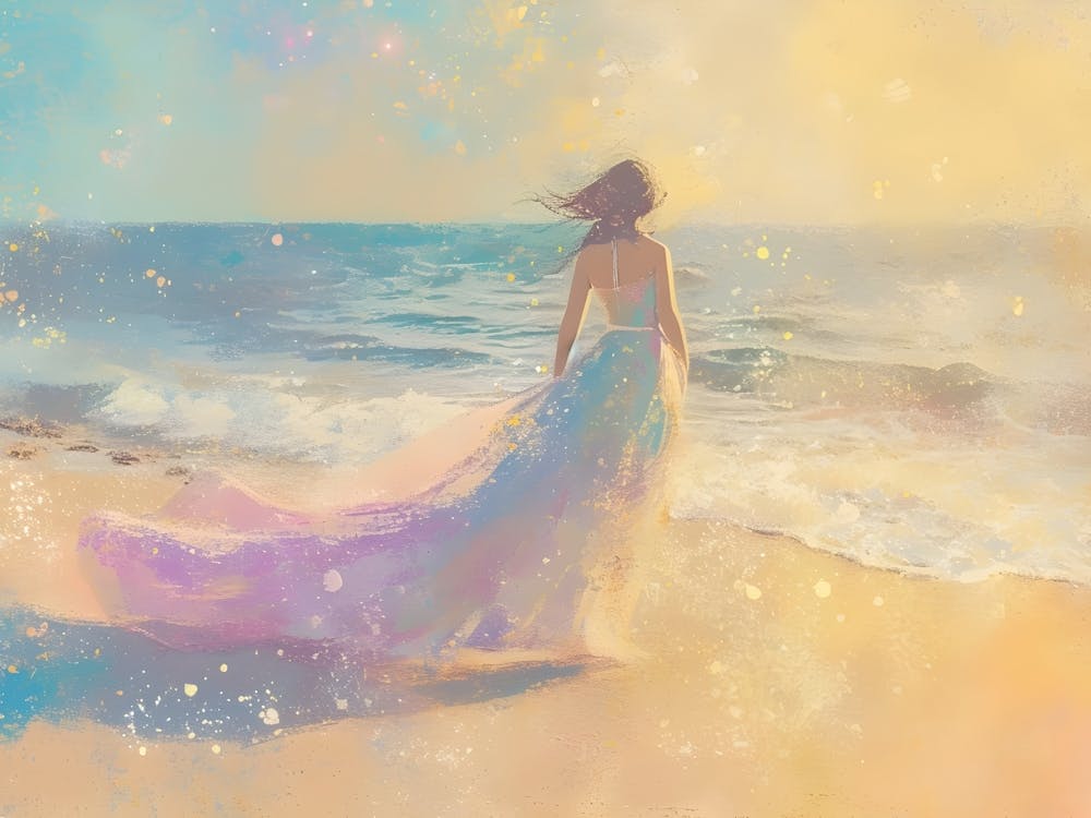 Girl On The Beach 2