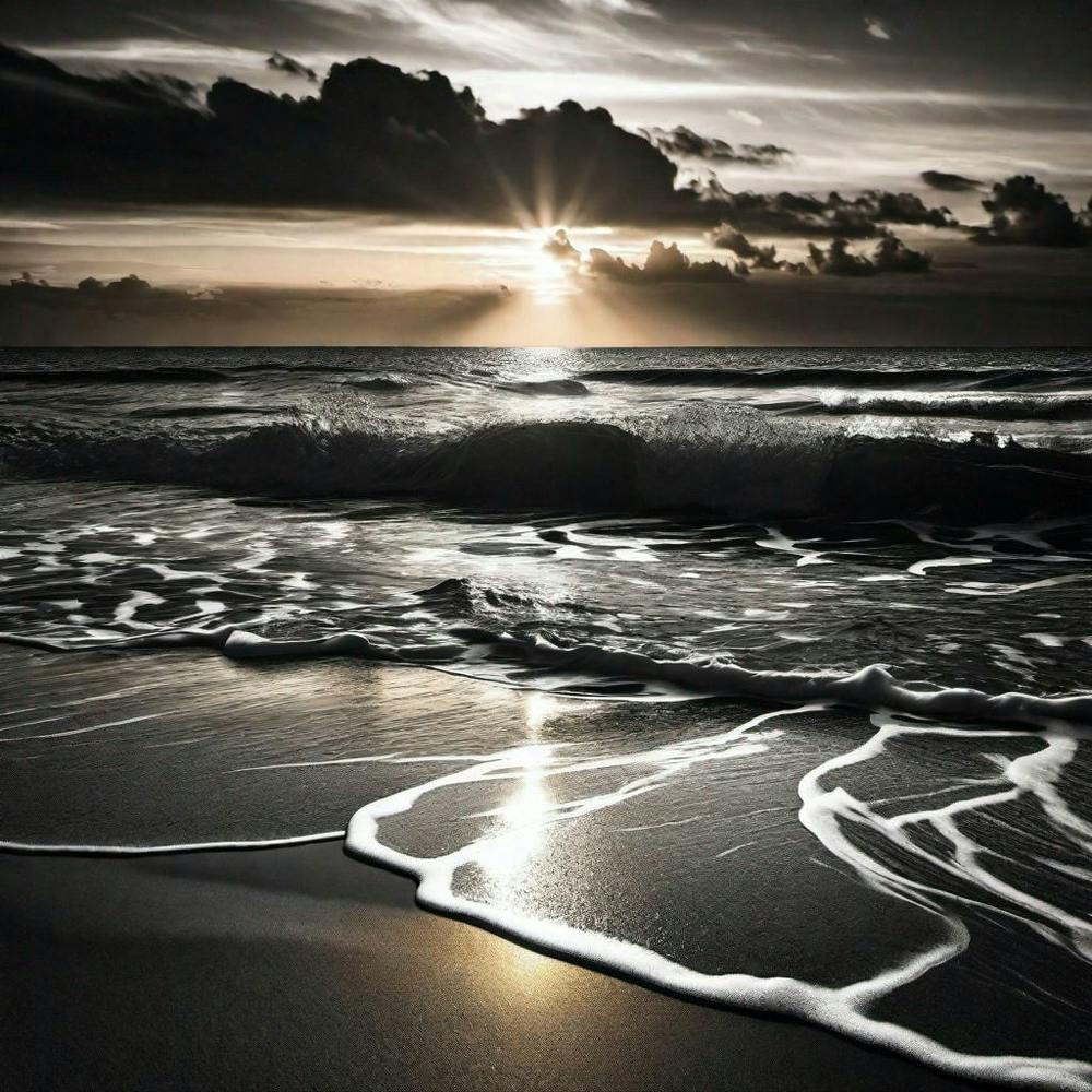 Sunset At The Beach 338