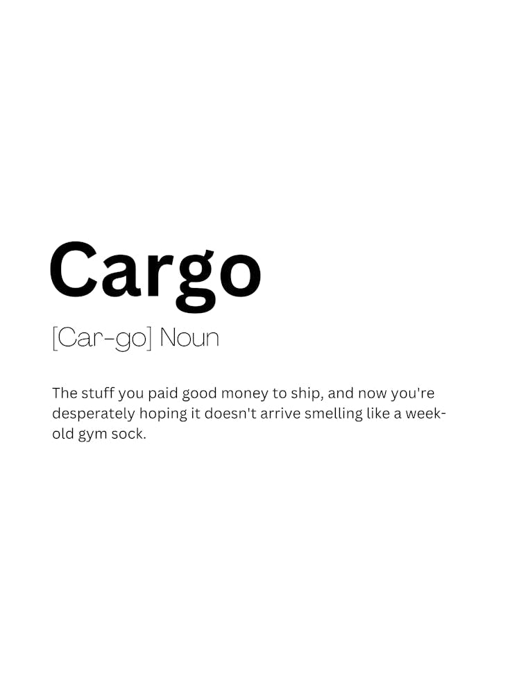 Cargo Definition Meaning