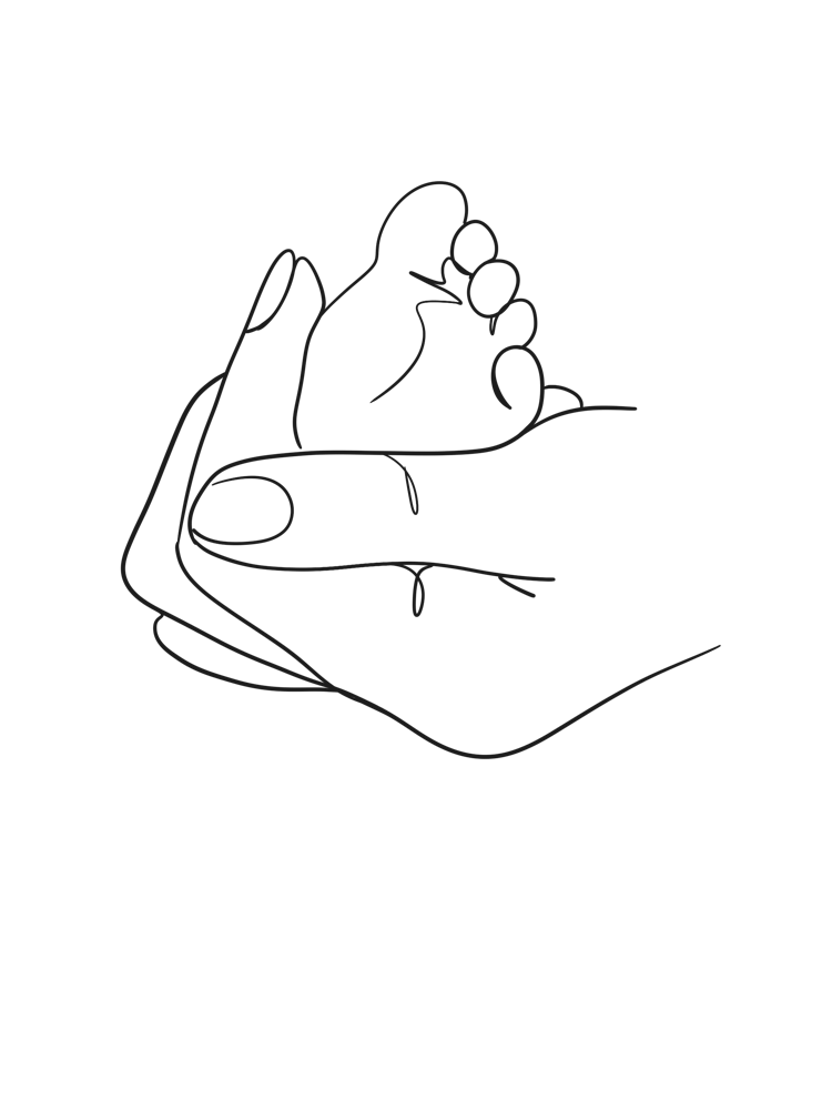 Baby'S Foot Mothers day