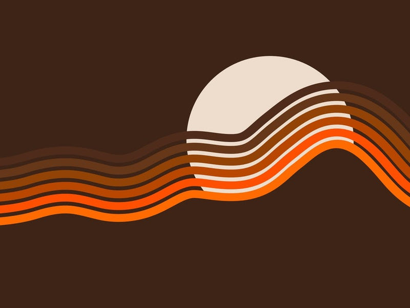 Sonnenuntergangsstreifen