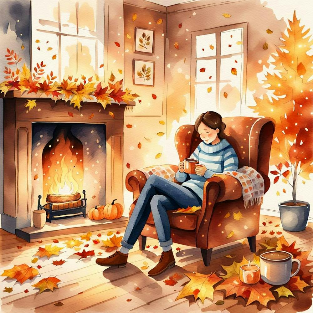 Autumn In The Living Room