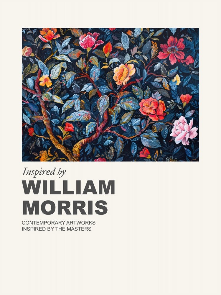 Museum Poster Inspired By William Morris 11